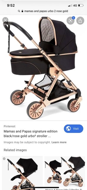 rose gold pram australia